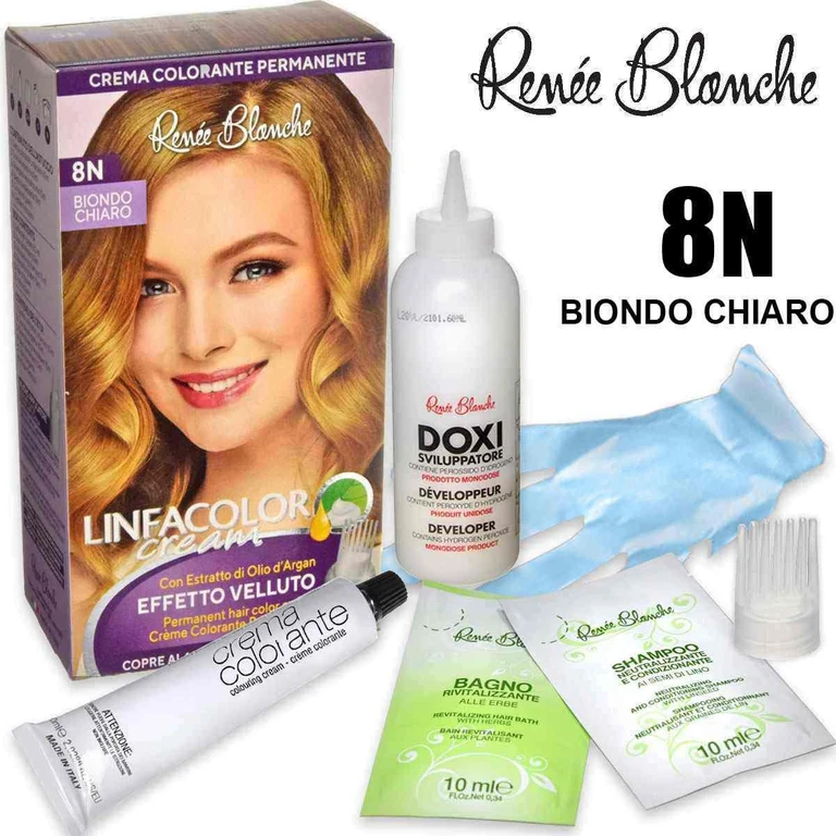 Linfacolor Cream 8N Light Blonde