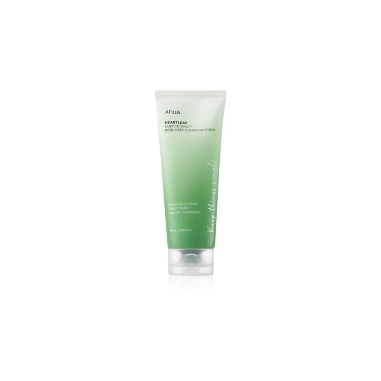 Anua Heartleaf Quercetinol Pore Deep Deep Cleansing Mousse for Oily and Combination Skin 150ml