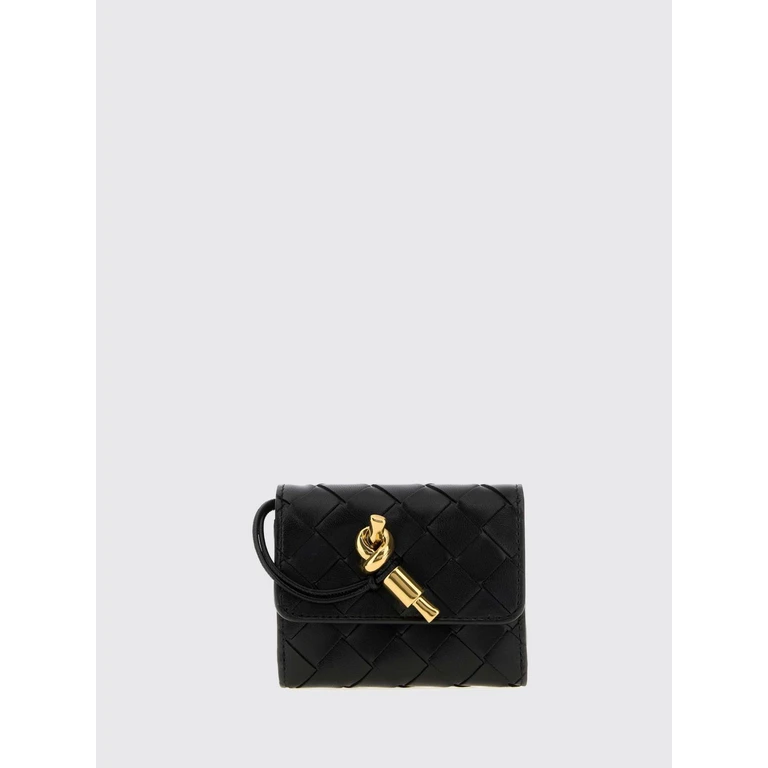Andiamo Woven Lambskin Leather Tri-Fold Wallet (824968VCPP21019)