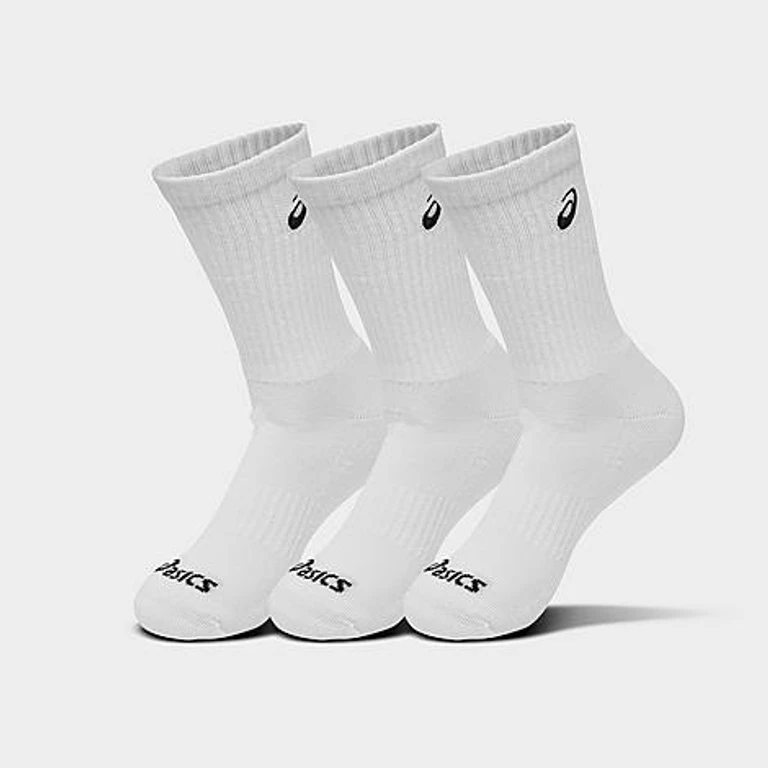 Chaussettes montantes Asics SPS (lot de 3) en blanc/noir