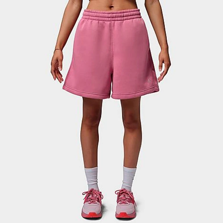 Brooklyn Fleece Shorts in Desert Berry