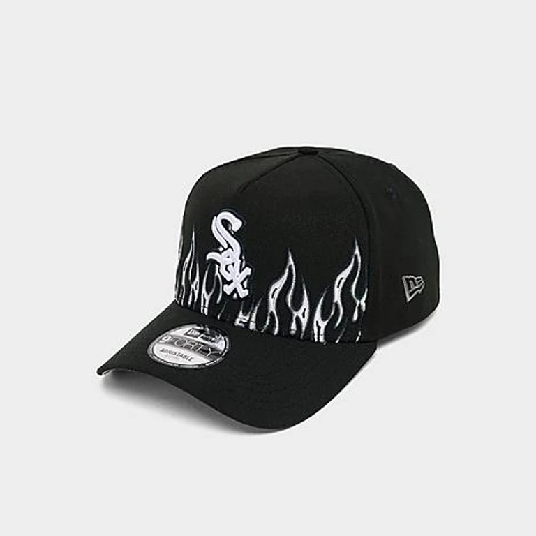 Casquette snapback New Era Chicago White Sox MLB Large Flame Logo 9FORTY A-Frame