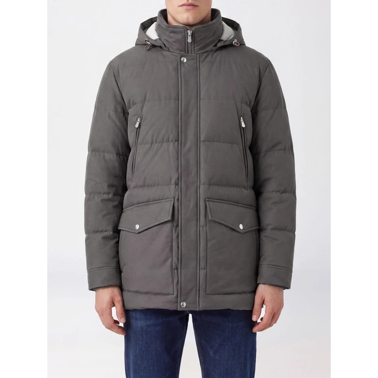 BRUNELLO CUCINELLI Jacket Men color Grey (MV4061823CXD26)