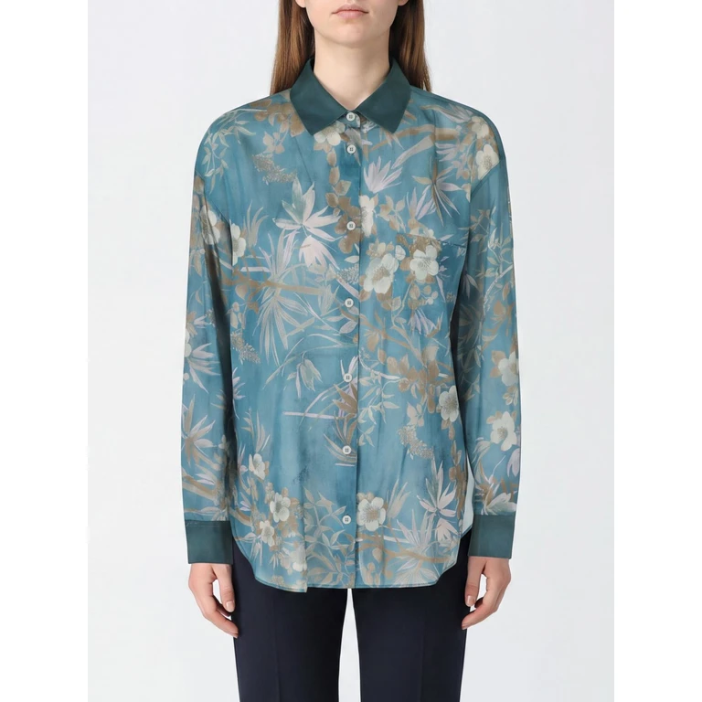 Shirt Woman color Green (15122MYSHIRT6055)