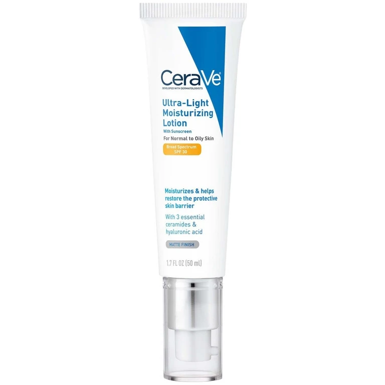 Ultra-Light Moisturizing Lotion SPF 30 with Hyaluronic Acid & Ceramides (1.7 fl. oz.)