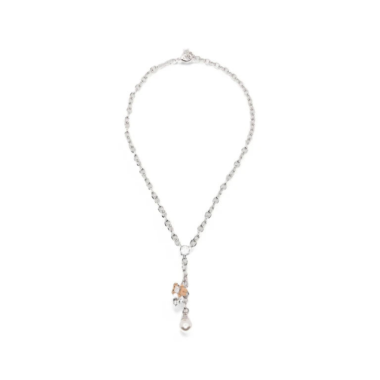 Collier Yvmin en argent sterling avec pendentif charme