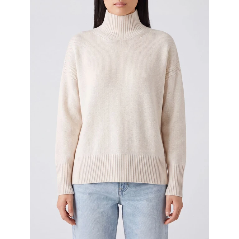 Sweater Woman color Yellow Cream (263FXB40503MERINGA)