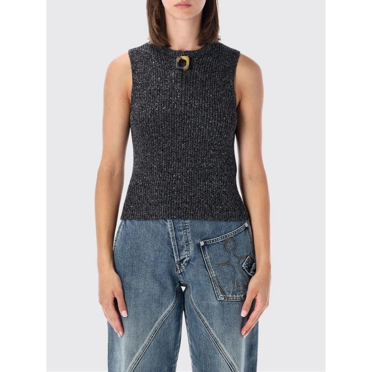 JW ANDERSON Top Woman color Black (KW1547YN0511999)