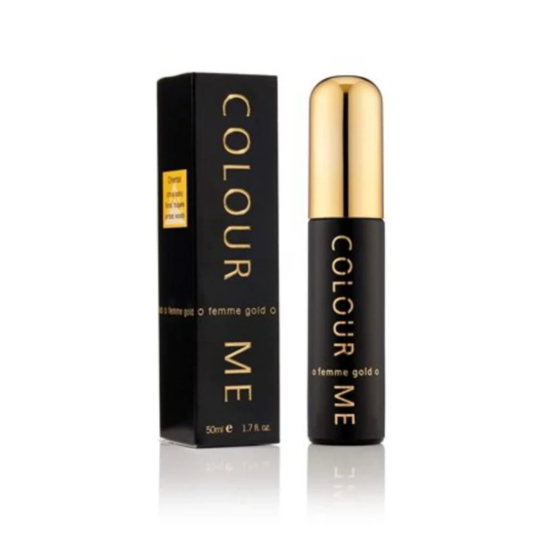 Color Me Femme Gold, eau de parfum, per donna, 50 ml