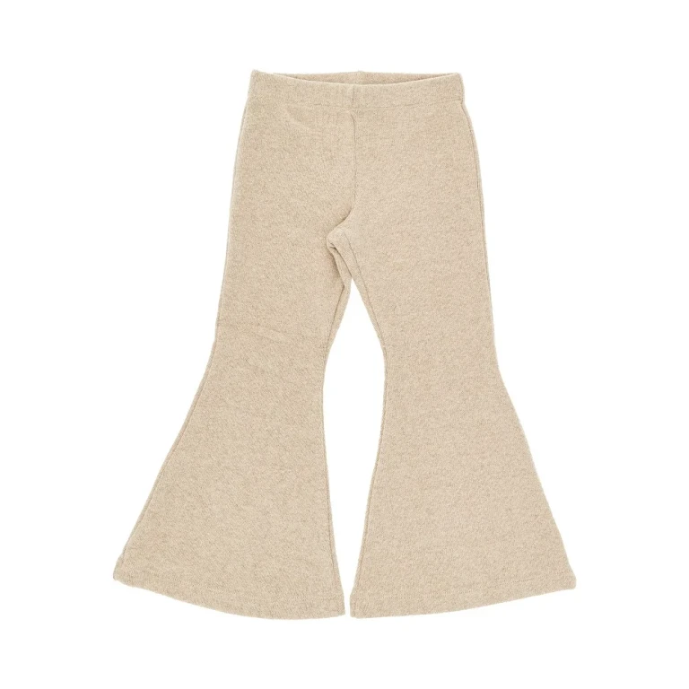 Cotton-blend flared pants Kids 8Y
