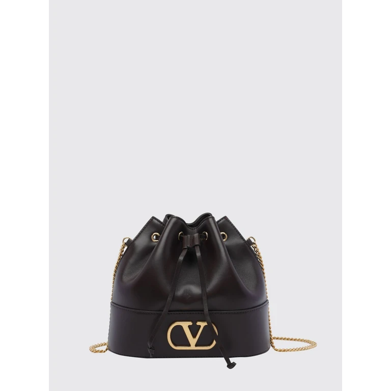 VLogo Signature Mini Bucket Bag in Calf Leather (P0T83AWD0TO)