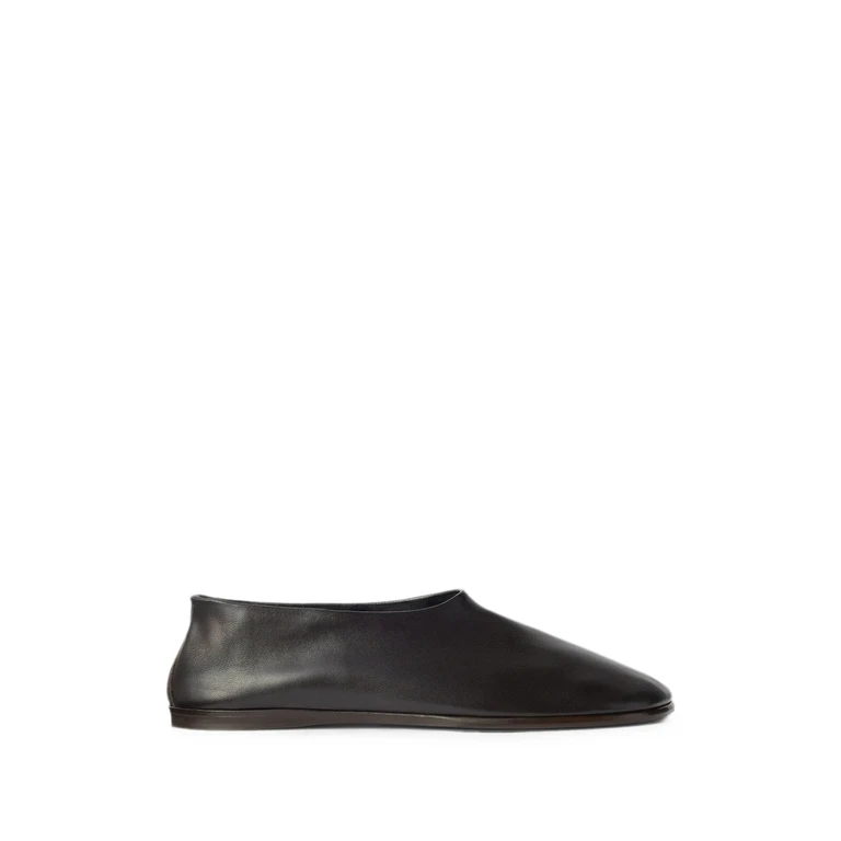 Glove Slip-ons In Shiny Nappa Lambskin