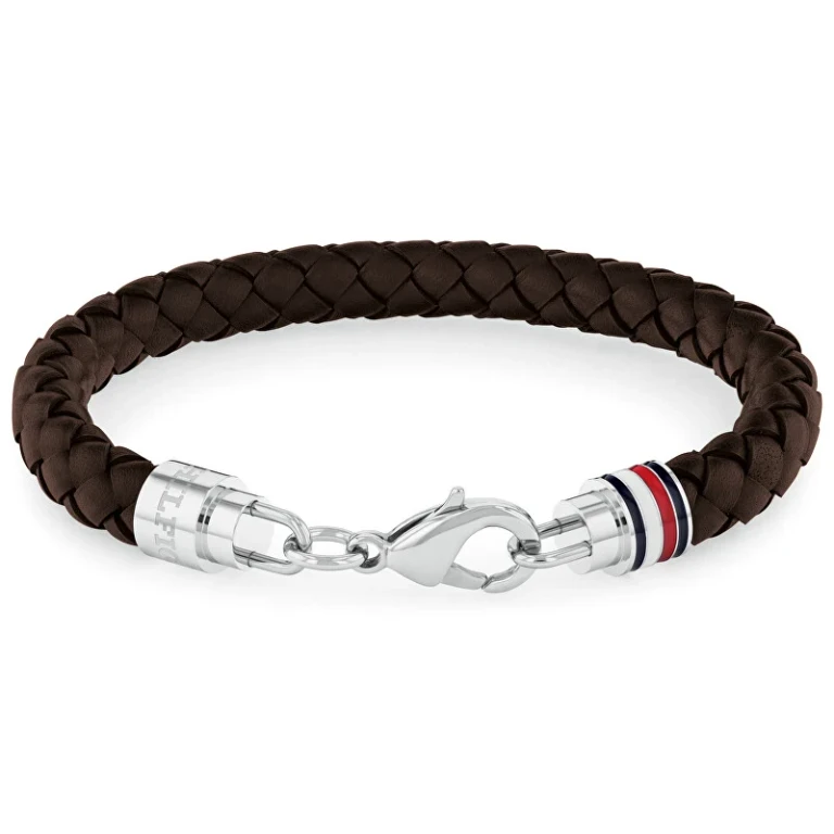 Elegant men´s brown leather Bracciale Tyson 2790546