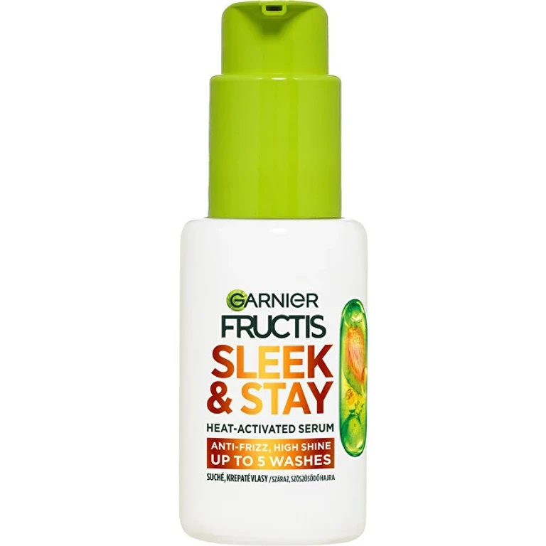 Serum per dry and frizzy hair Fructis Keratin Sleek (Heat-Activated Serum) 50 ml