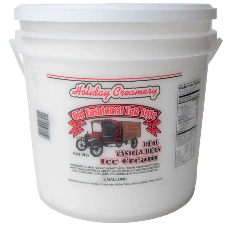 Real Vanilla Ice Cream (2 gallons)