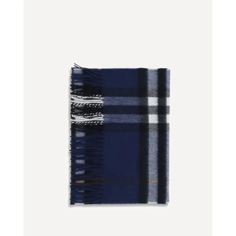 Cashmere Check pattern Scarf Male UNI