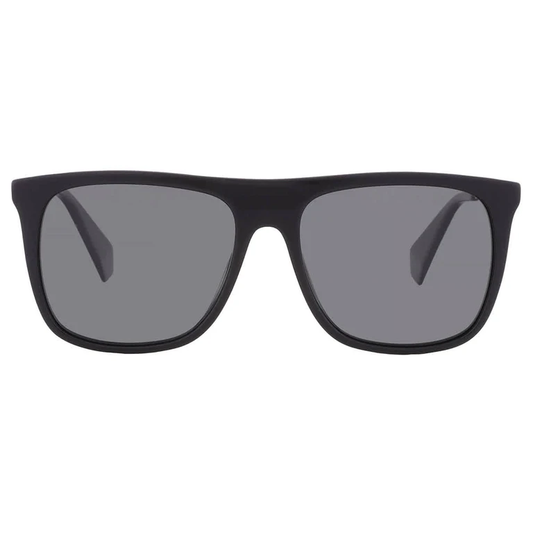 Polarized Grey Square Unisex Sunglasses PLD 6046/S/X 0807/M9 56