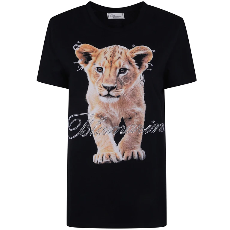 T-shirt Blumarine com estampa Lion