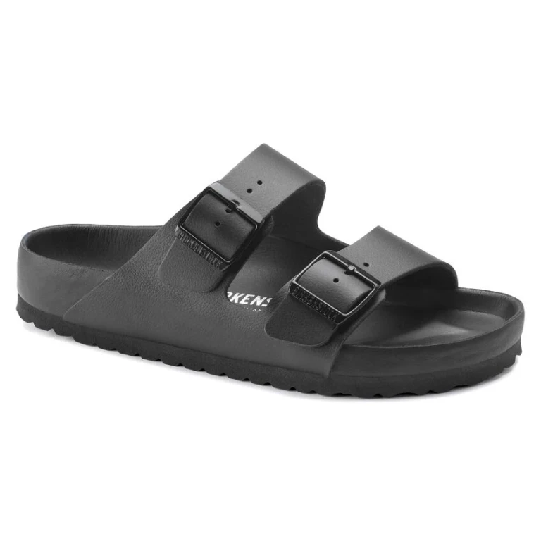 Arizona Natural Leather Black Sandals