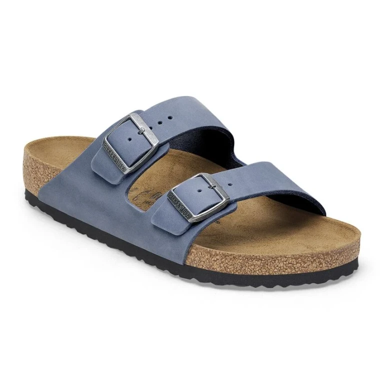 Arizona Natural Leather Blue Sandals