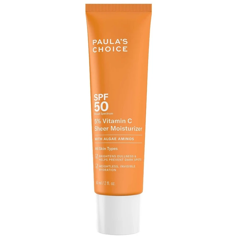 5% Vitamin C Sheer Moisturiser SPF50 60ml