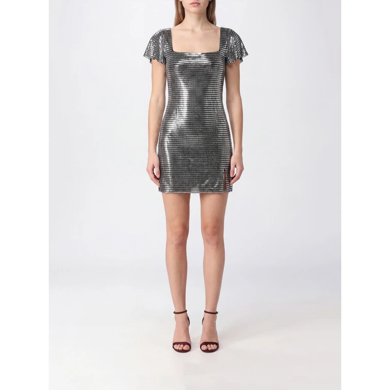 SELF-PORTRAIT Dress Woman color Grey (AW26165SGRGREY)