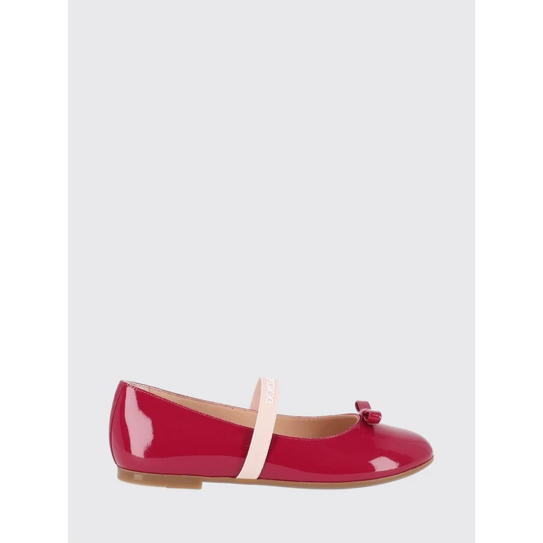 Girl's Patent Leather Mary Janes with Bow (D11294A48318I484)