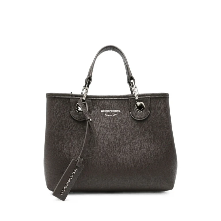 Handbag Gray Shopping Bag