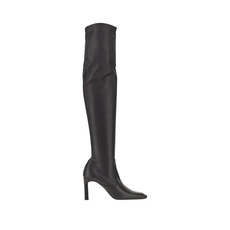 Nappa leather over-the-knee boots Woman 37