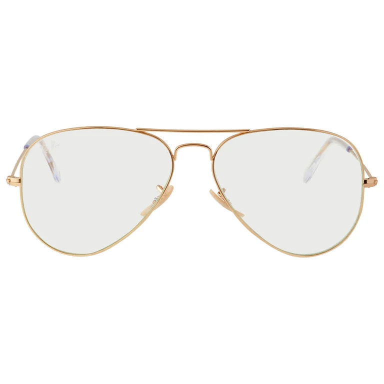 Ray Ban Aviator Clear Evolve Grey Photochromatic Unisex Sunglasses RB3025 001/5F 58