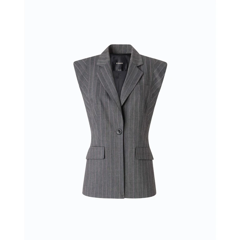 Gilet in misto lana