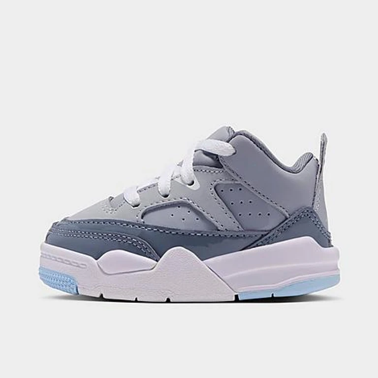 Jordan Kids Toddler Air Son of Mars Low Casual Shoes in Cool Grey/White/Wolf Grey Size: 2.0