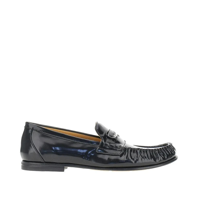 'Fendi Scrunch' leather loafers Man 7+