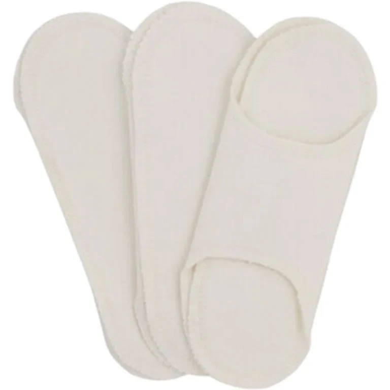 Regular Sanitary Pads without Buttons Natural (3 pieces)