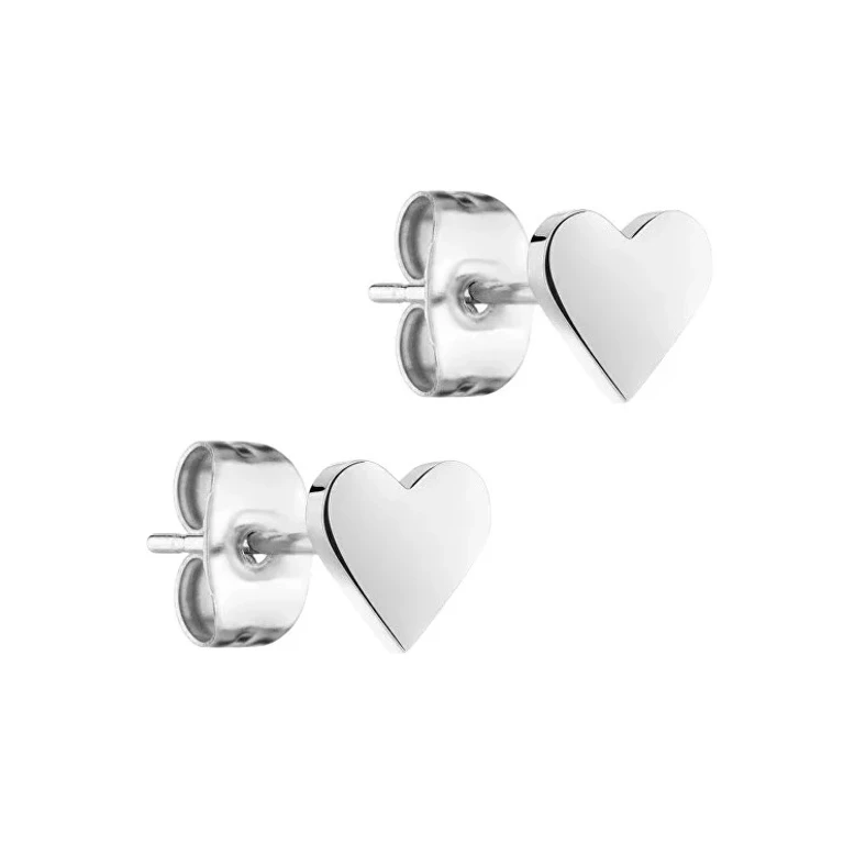 Romantic steel stud Orecchini TJ-0034-E-06