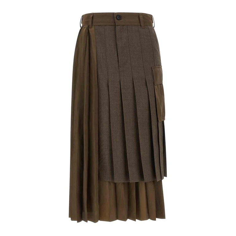 Jupe midi Sacai
