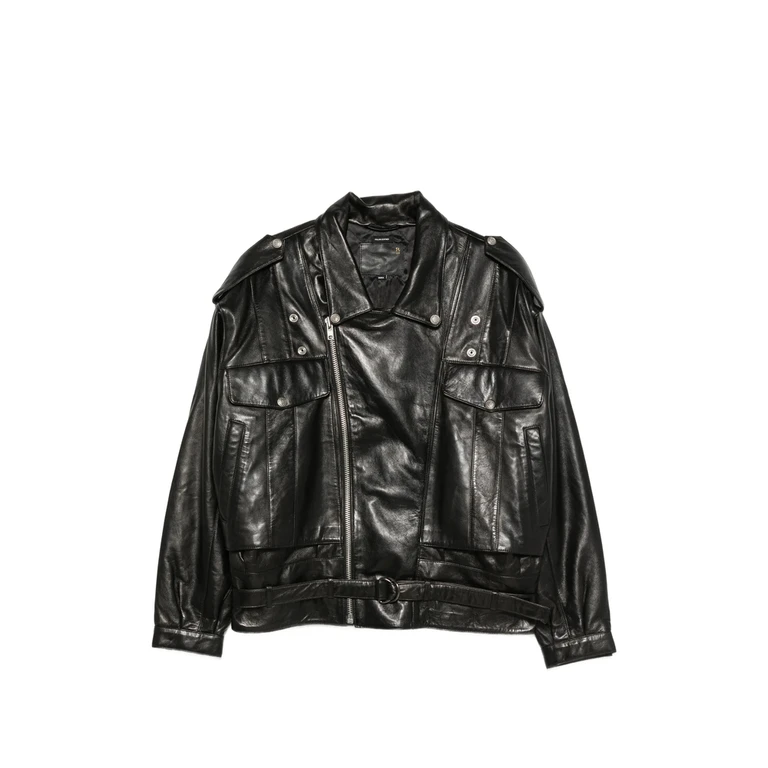 Boyfriend Leather Moto Jacket