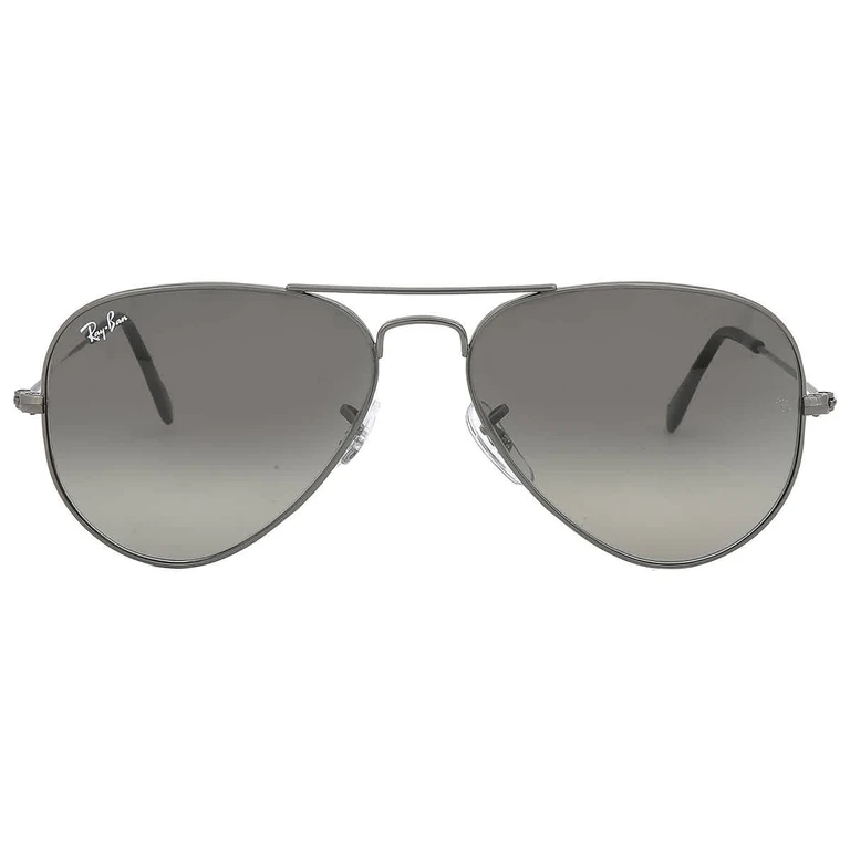 Ray Ban Aviator Gradient Grey Unisex Sunglasses RB3025 004/71 55