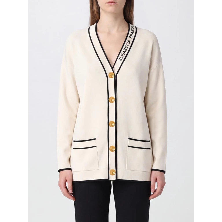 ELISABETTA FRANCHI Sweater Woman color Butter (MK13S66E2E84)