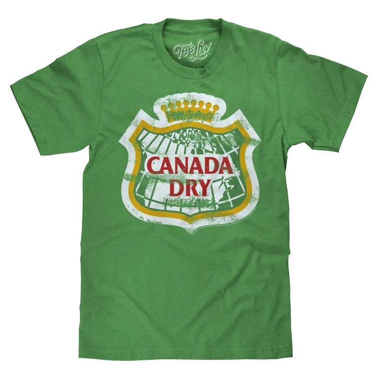 Canada Dry Distressed Logo T-Shirt - Green