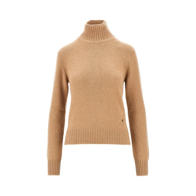 Cashmere standing collar sweater Woman S