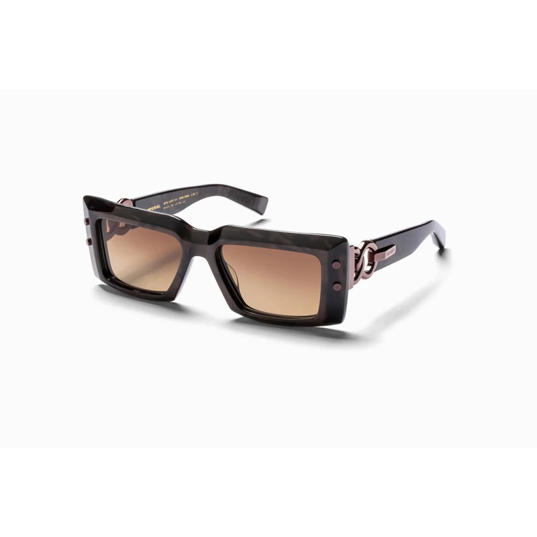 IMPERIAL Brown Gradient Rectangular Unisex Sunglasses BPS-145F BRN-BRN 53