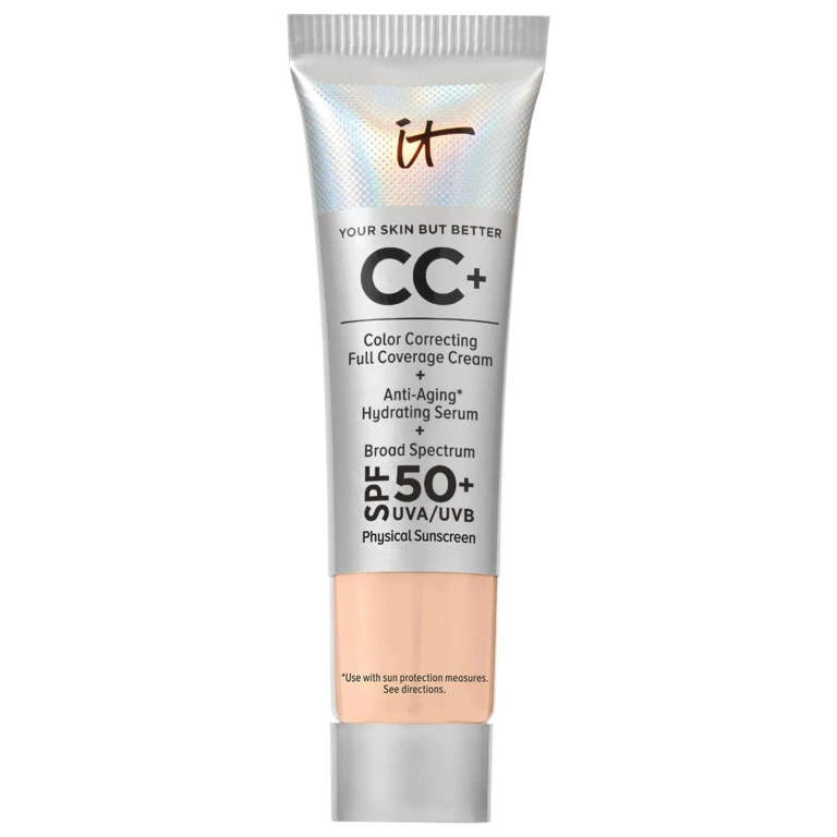 Mini CC+ Cream: Full Coverage, SPF 50+, Hydrating & Color Correcting Foundation - Vegan & Cruelty-Free