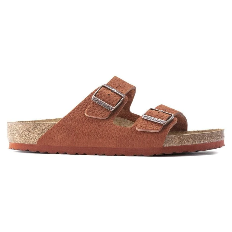 Arizona Nubuck Leather Desert Buck Burnt Clay Sandals