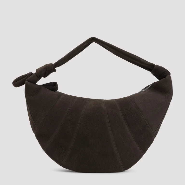 Leather Fortune Croissant Bag