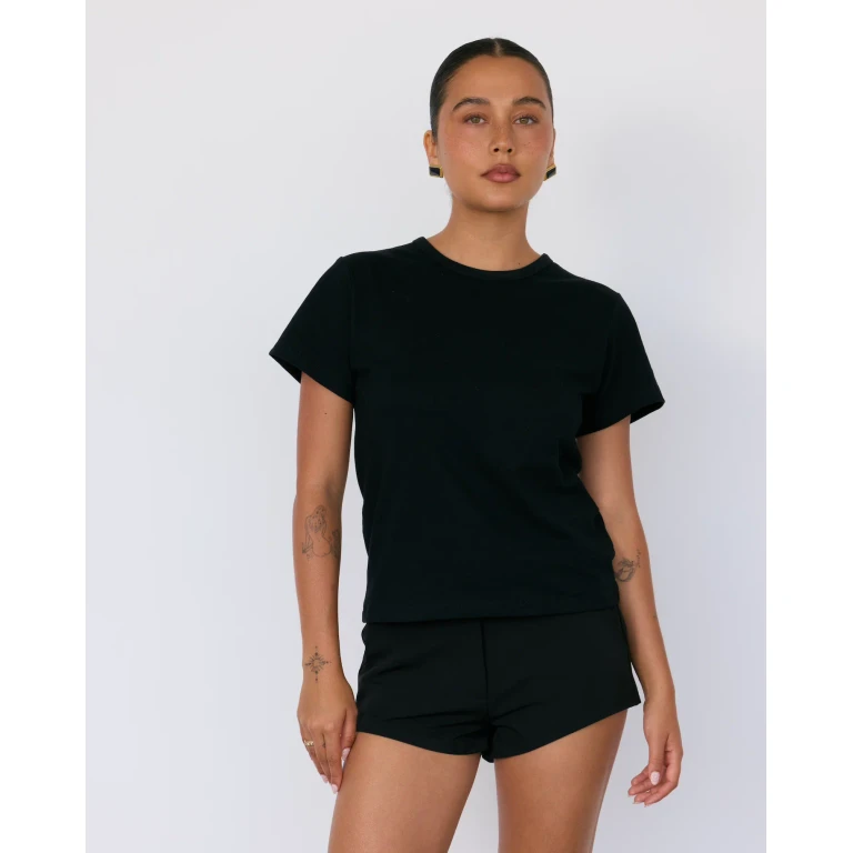 Reese Tee - Jet Black