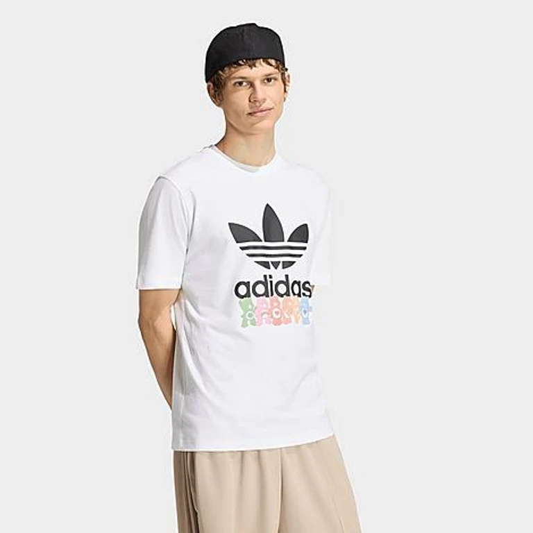 adidas Men's Originals x Care Bears Graphic T-Shirt in White Size: XS