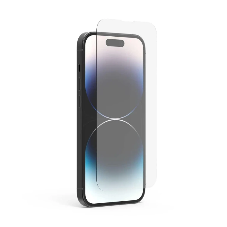 Maximum Clarity Hd Tempered Glass Screen Protector for Apple Iphone 16e(2025) / Iphone 14 Pro (2022) 6.1", Full Coverage, Case Friendly Fit, Lifetime Replacement