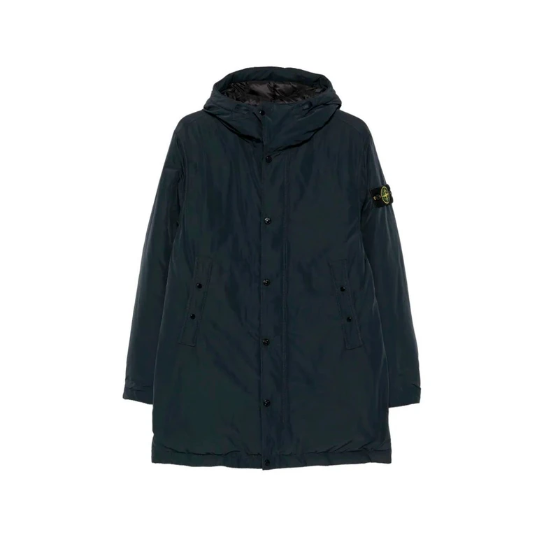Micro Twill Long Parka