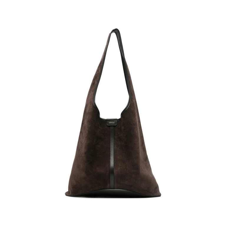 Delice Suede Leather Tote Bag